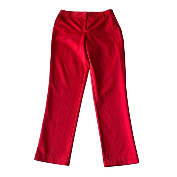 Ovi Red Ankle Dress Pants - Picture 3 of 4